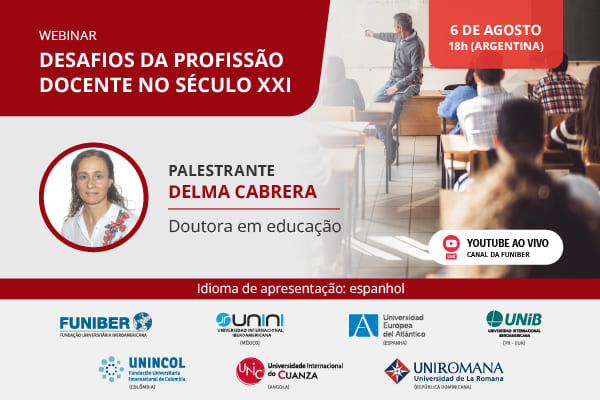 UNIB organiza o webinar «Desafios da profissão docente no século XXI»